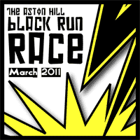 The Black Run Race at Aston Hill